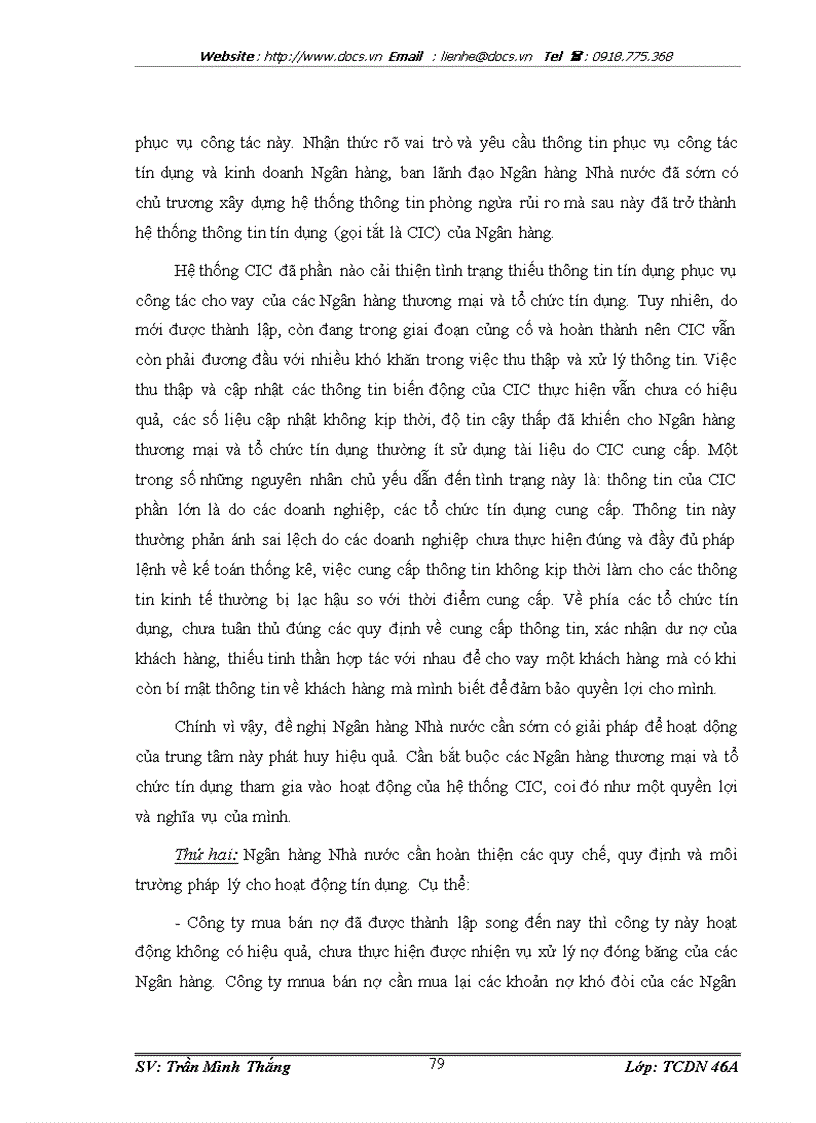 image for page Các vấn đề cơ bản về chất lượng tín dụng của ngân hàng thương mại