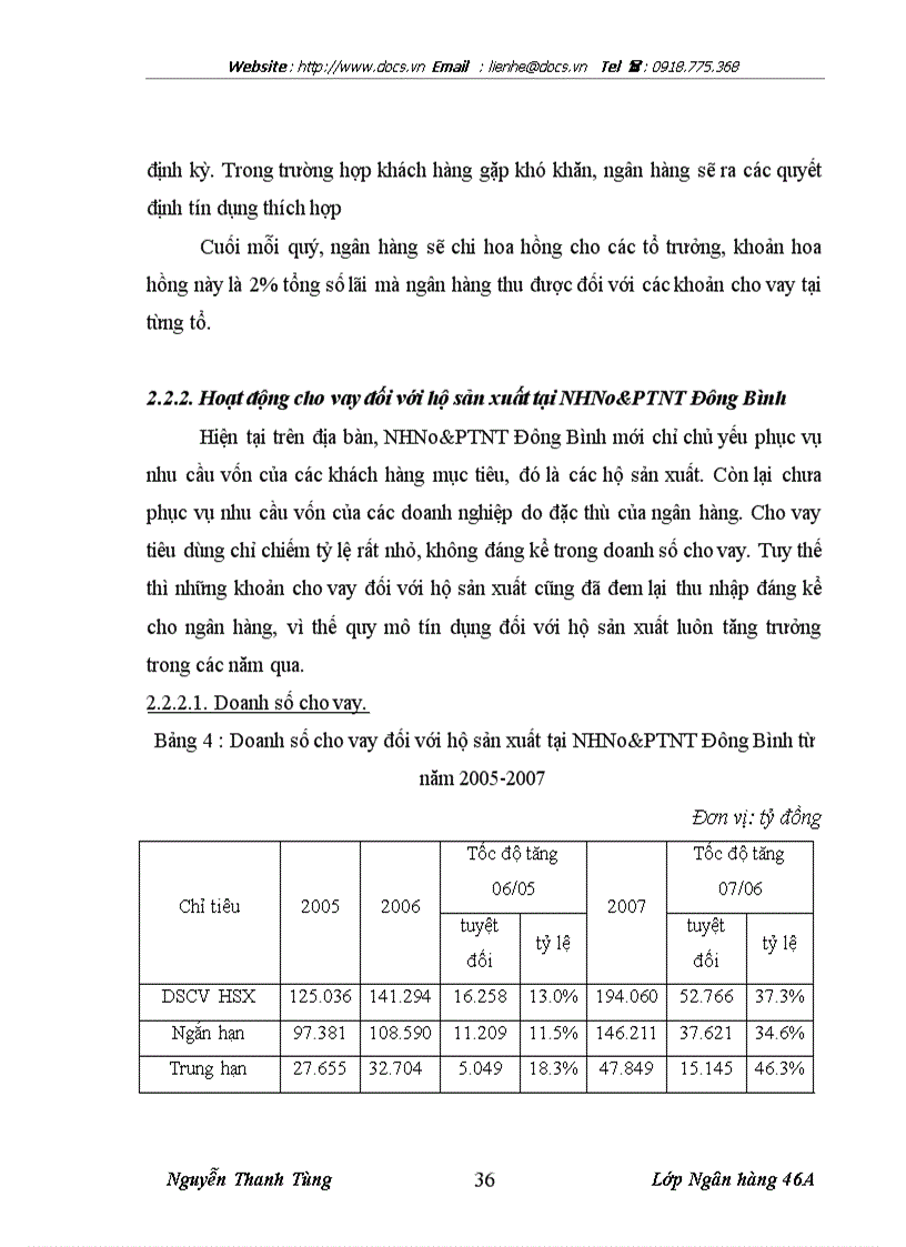 image for page Nâng cao chất lượng tín dụng đối với hộ sản xuất tại ngânhàng NHNo PTNT AgriBank Đông Bình tỉnh Nam Định
