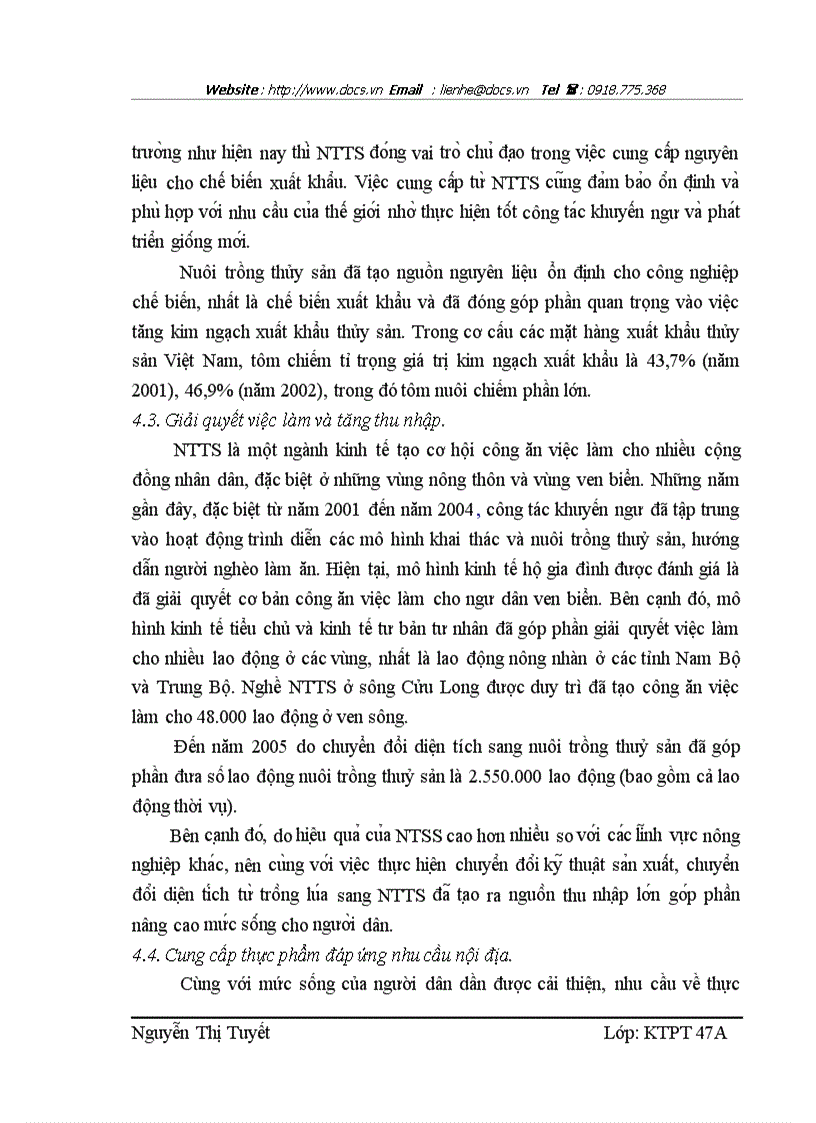 image for page Thực trạng và giải pháp phát triển bền vững ngành nuôi trồng thuỷ sản Việt Nam