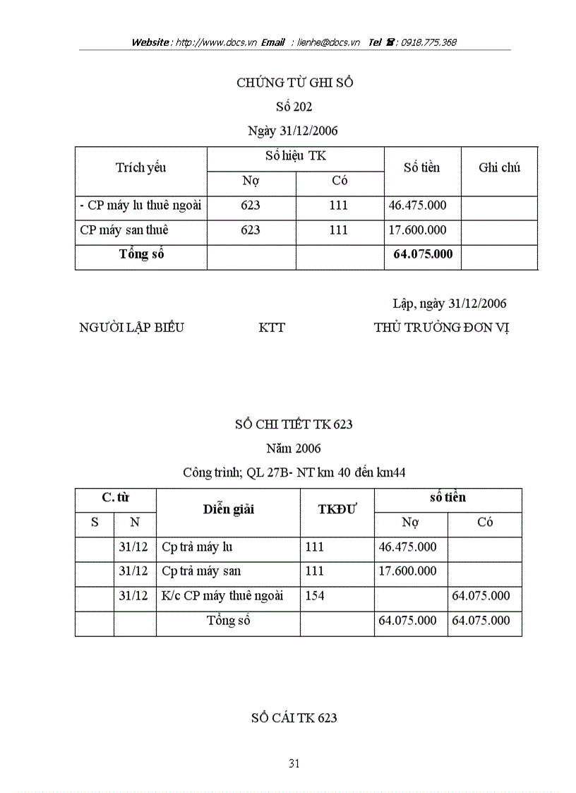 image for page Thực trạng công tác kế toán tập chi phí sản xuất và tính giá thành sản phẩm tại Công ty CP xây dựng công trình giao thông 892 chương 2 3