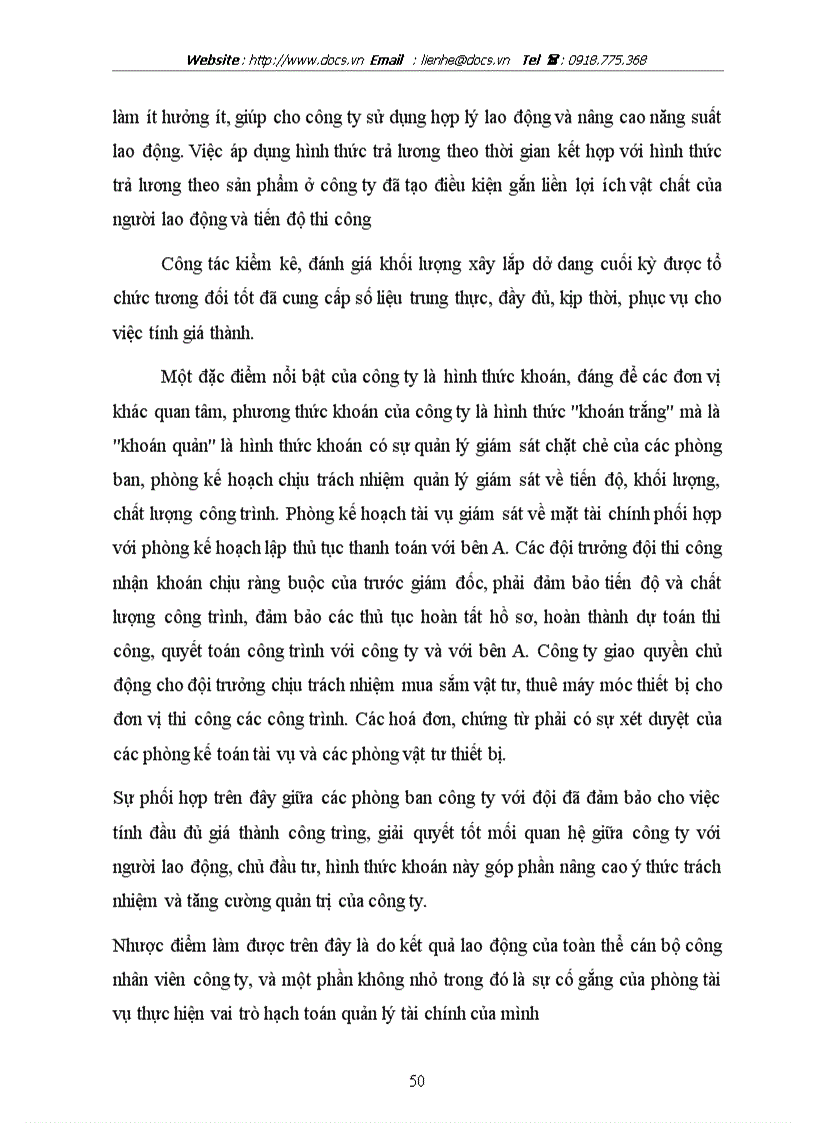 image for page Thực trạng công tác kế toán tập chi phí sản xuất và tính giá thành sản phẩm tại Công ty CP xây dựng công trình giao thông 892 chương 2 3