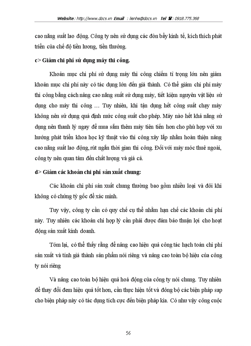 image for page Thực trạng công tác kế toán tập chi phí sản xuất và tính giá thành sản phẩm tại Công ty CP xây dựng công trình giao thông 892 chương 2 3
