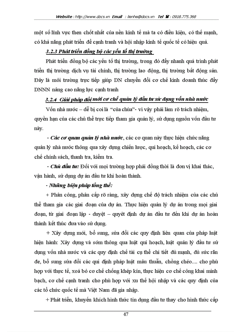 image for page Tình hình đầu tư phát triển trong Doanh nghiệp nhà nước Thực trạng và giải pháp