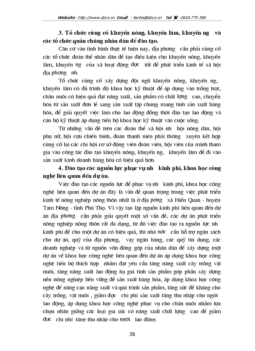 image for page Giải pháp đào tạo nâng cao chất lượng lao động để phát triển kinh tế ở xã Hiền Quan H Tam Nông Phú thọ theo hướng sản xuất hàng hoá