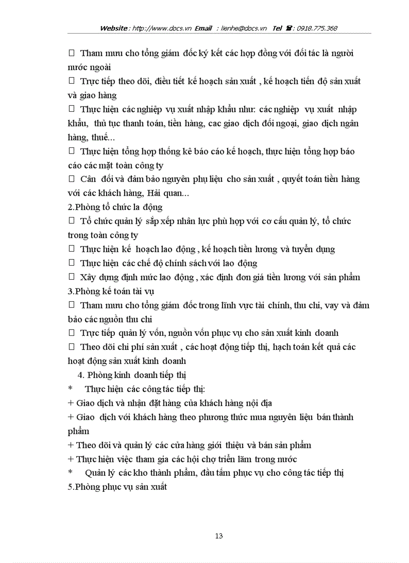 image for page Báo cáo Tại Công ty May Á Đông