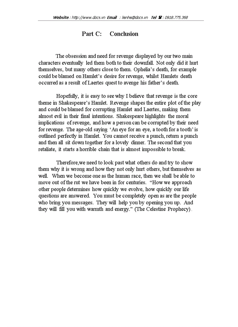 image for page Revenge in hamlet lt Eng gt