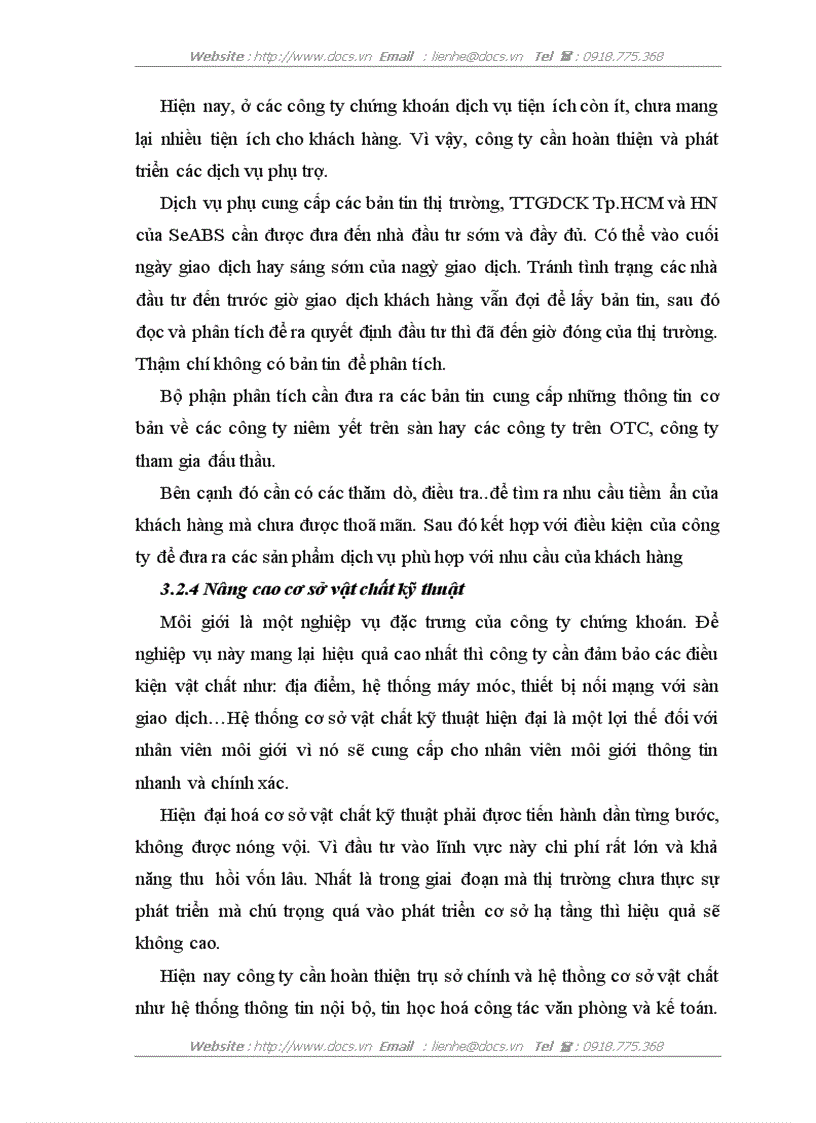 image for page Giải pháp phát triển nghiệp vụ môi giới của Công ty chứng khoán SeaBank