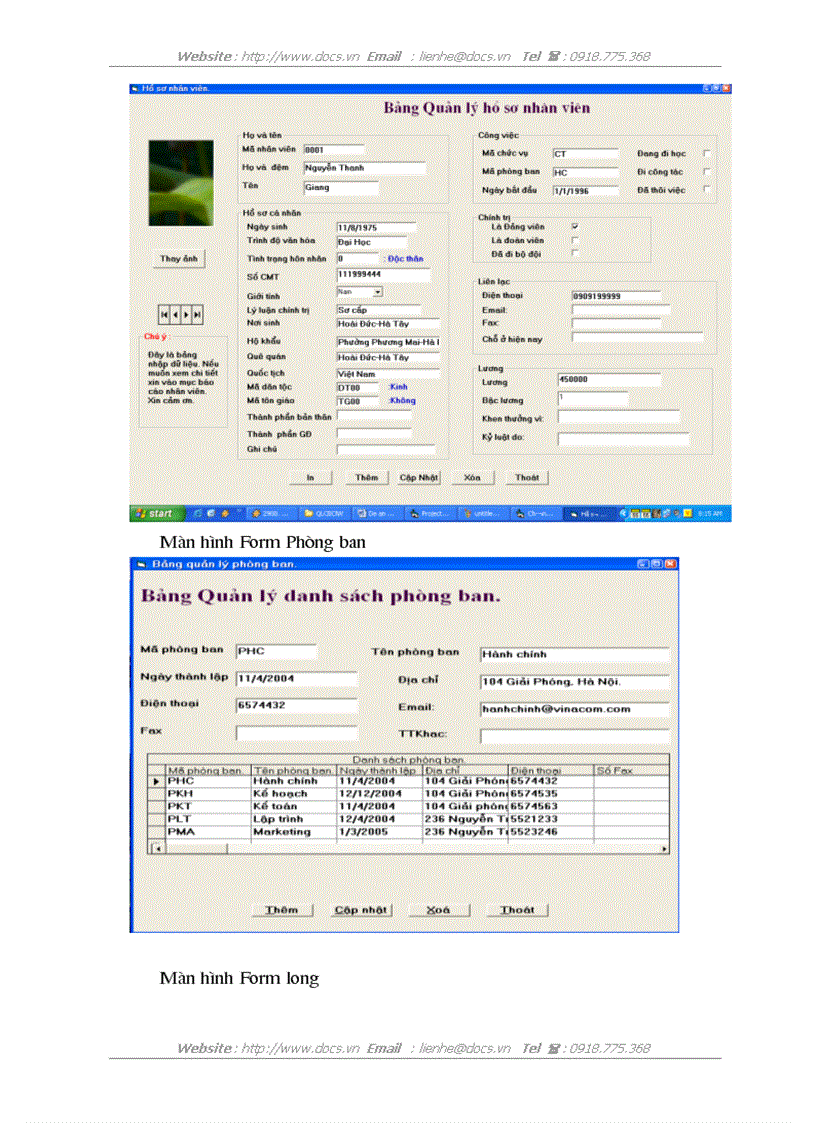 image for page Phần mềm quản lý nhân sự