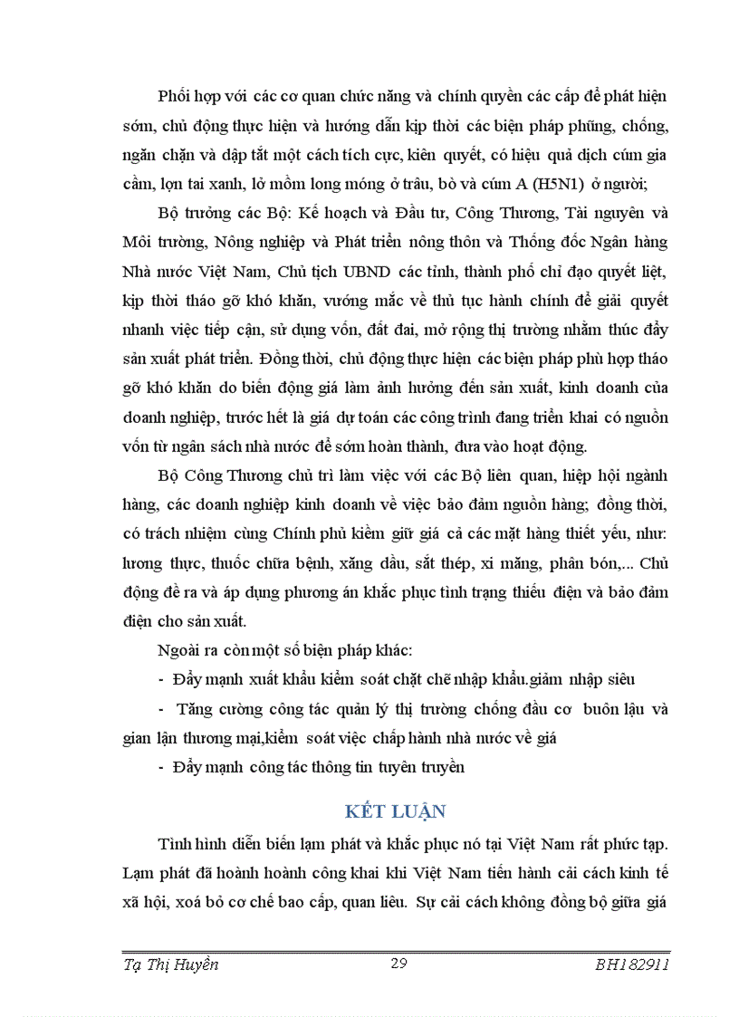 image for page Lạm phát ở Việt Nam trong những năm gần đây