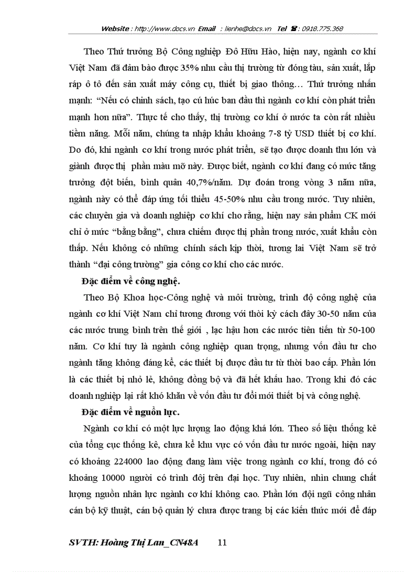 image for page 1số giải pháp nhằm nâng cao năng lực cạnh tranh của ngành cơ khí Việt Nam