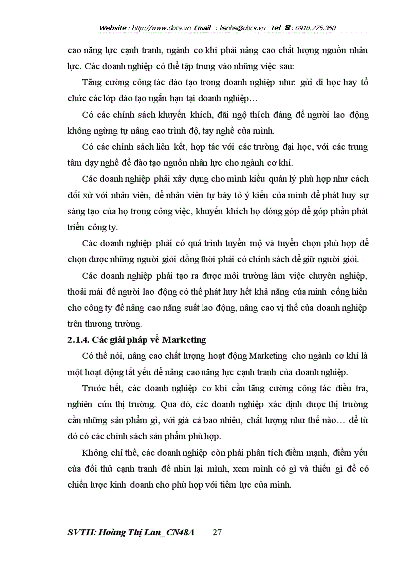 image for page 1số giải pháp nhằm nâng cao năng lực cạnh tranh của ngành cơ khí Việt Nam