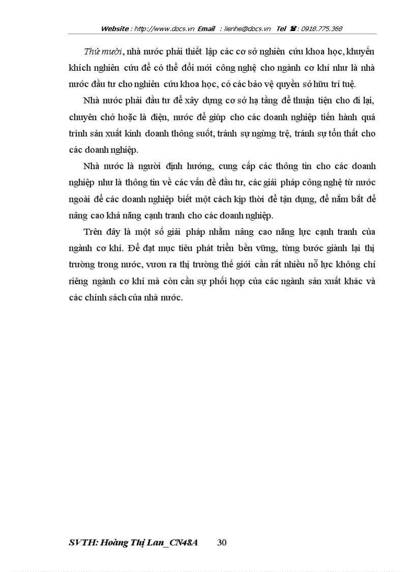 image for page 1số giải pháp nhằm nâng cao năng lực cạnh tranh của ngành cơ khí Việt Nam