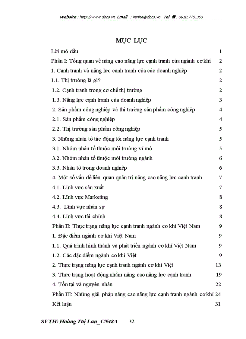 image for page 1số giải pháp nhằm nâng cao năng lực cạnh tranh của ngành cơ khí Việt Nam