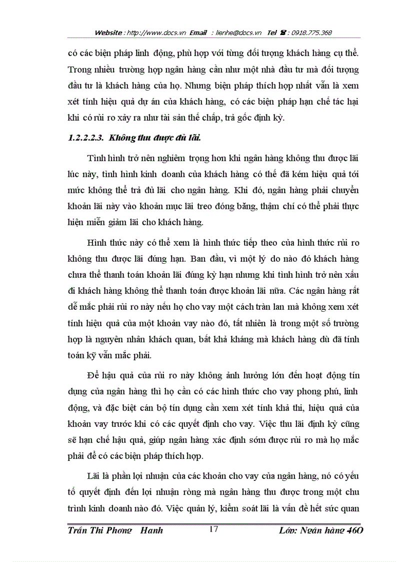 image for page Hạn chế rủi ro tín dụng tại ngân hàng thương mại cổ phần các doanh nghiệp ngoài quốc doanh VPBank