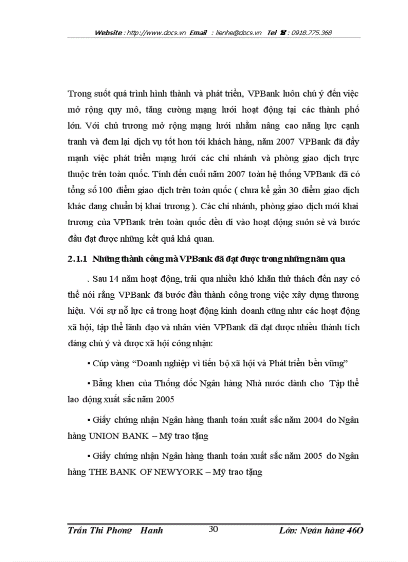 image for page Hạn chế rủi ro tín dụng tại ngân hàng thương mại cổ phần các doanh nghiệp ngoài quốc doanh VPBank