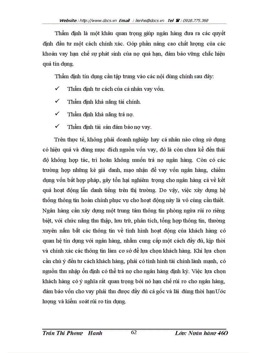image for page Hạn chế rủi ro tín dụng tại ngân hàng thương mại cổ phần các doanh nghiệp ngoài quốc doanh VPBank
