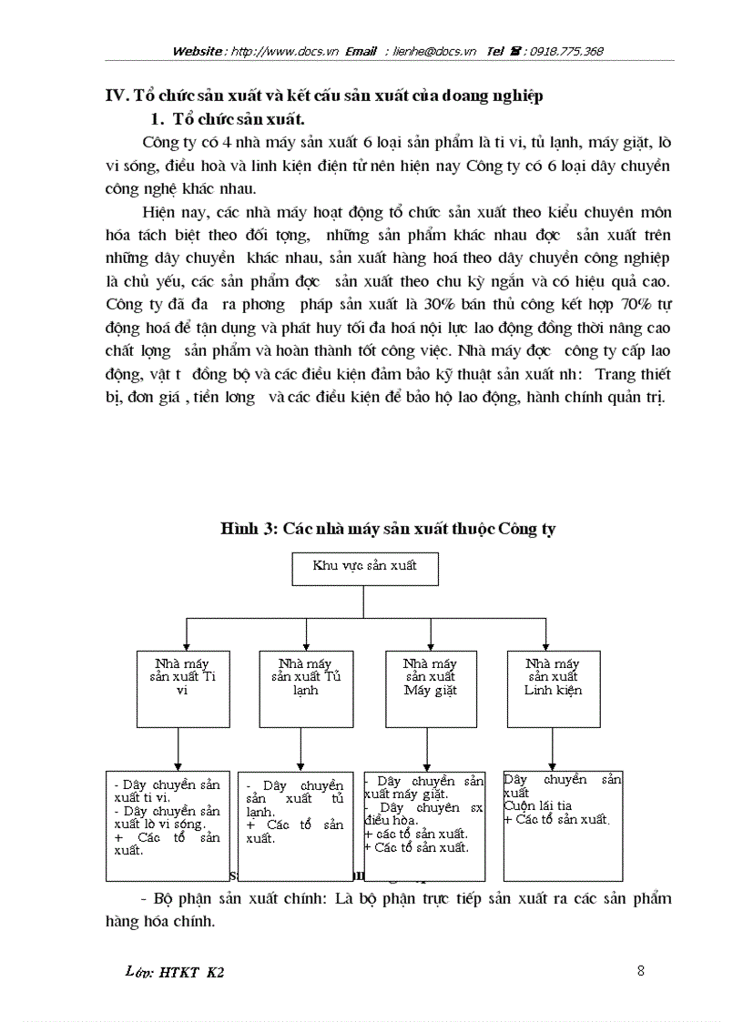 Báo cáo Tại Công ty TNHH điện tử Daewoo Hanel tổng quan lt KT gt lt trọn bộ gt