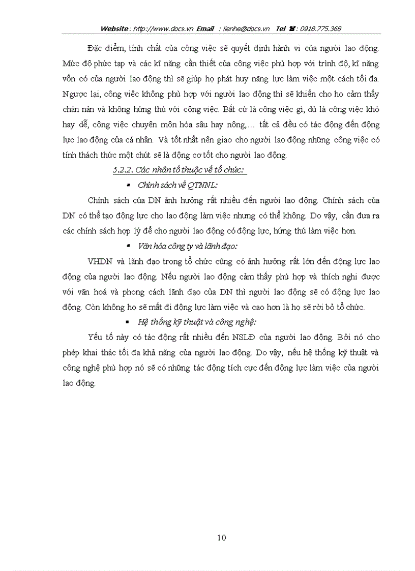 image for page Hoàn thiện công tác tạo động lực tại công ty xi măng Hoàng Thạch