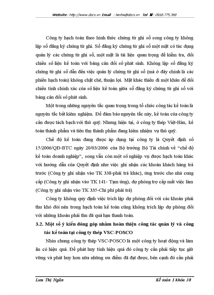 image for page Thực trạng tổ chức bộ máy kế toán và công tác kế toán tại công ty thép