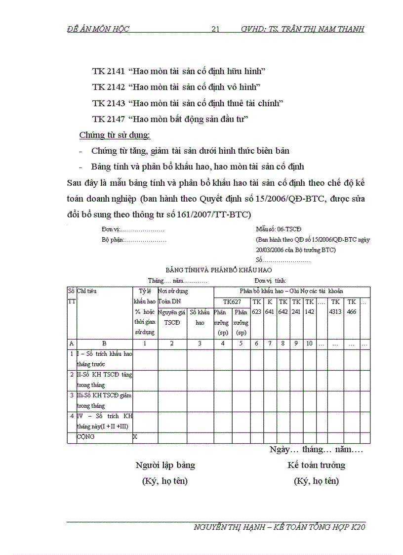 image for page Bàn về hạch toán khấu hao tài sản cố định