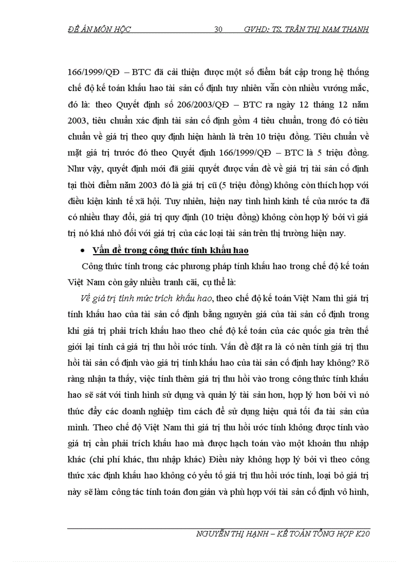 image for page Bàn về hạch toán khấu hao tài sản cố định