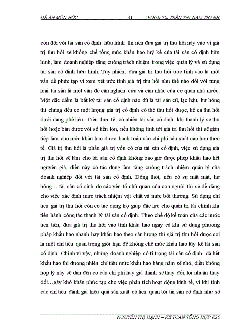 image for page Bàn về hạch toán khấu hao tài sản cố định