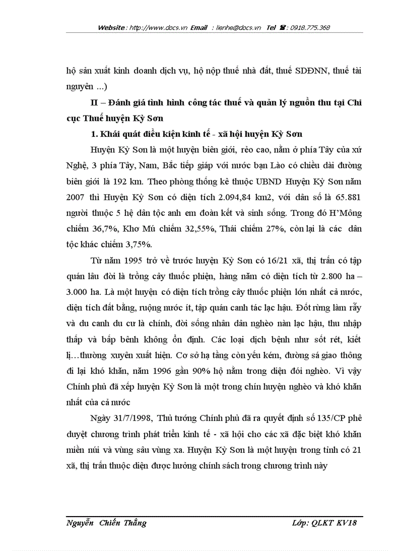 image for page Thực trạng Chi cục Thuế huyện Kỳ Sơn