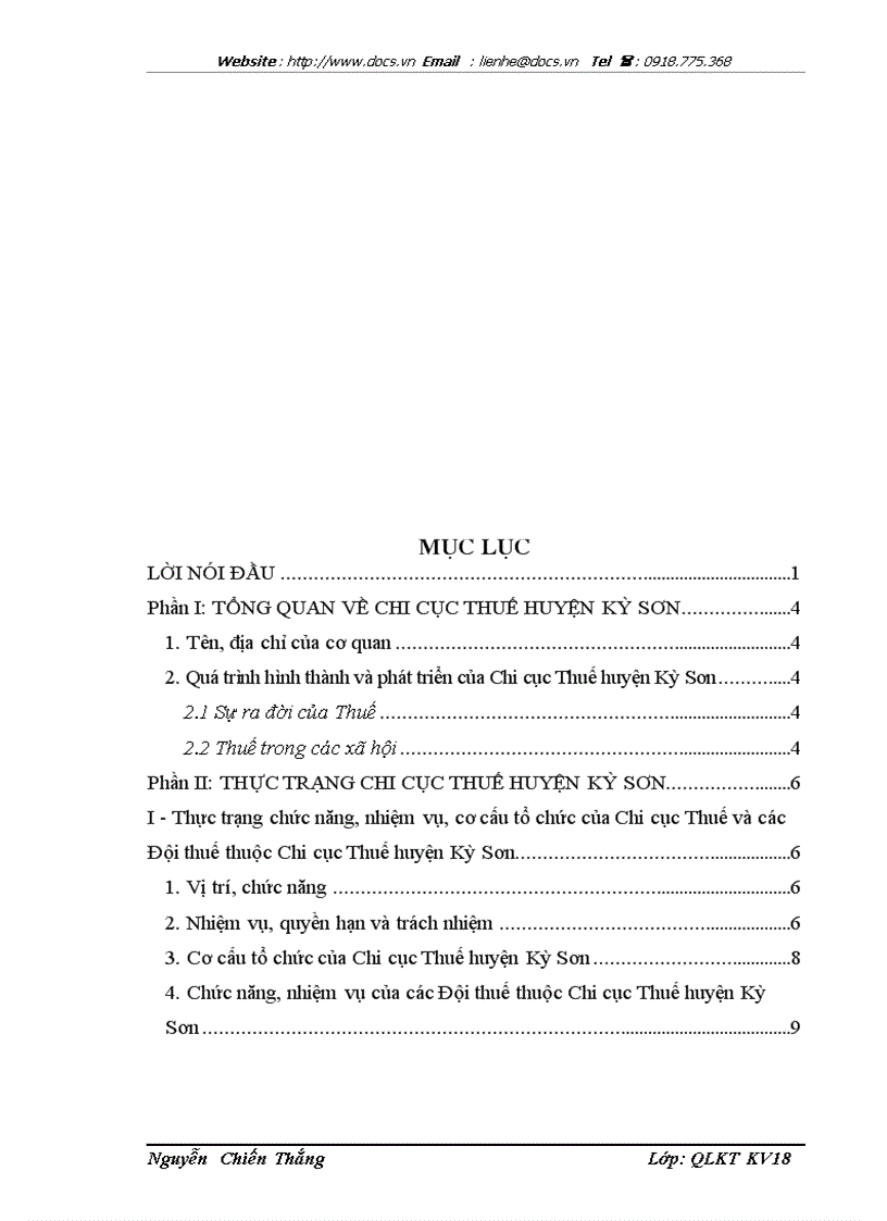 image for page Thực trạng Chi cục Thuế huyện Kỳ Sơn