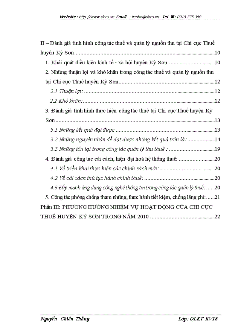 image for page Thực trạng Chi cục Thuế huyện Kỳ Sơn