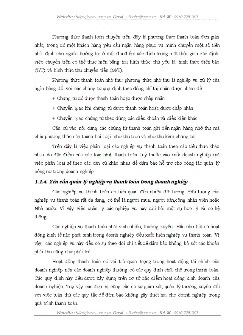image for page Kế toán các nghiệp vụ thanh toán tại Công ty Vật tư kỹ thuật xi măng