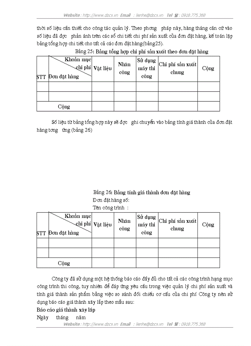 image for page Kế toán chi phí sản xuất và tính giá thành sản phẩm xây lắp trong công ty cp tuấn lâm