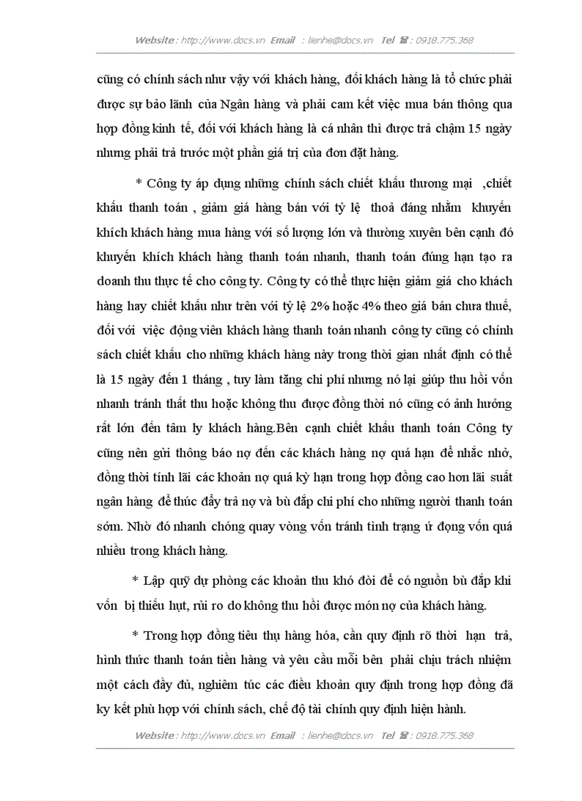 image for page Một số biện pháp để nâng cao hiệu quả sử dụng vốn lưu động tại Công ty vật tư kỹ thuật xi măng Hà Nội