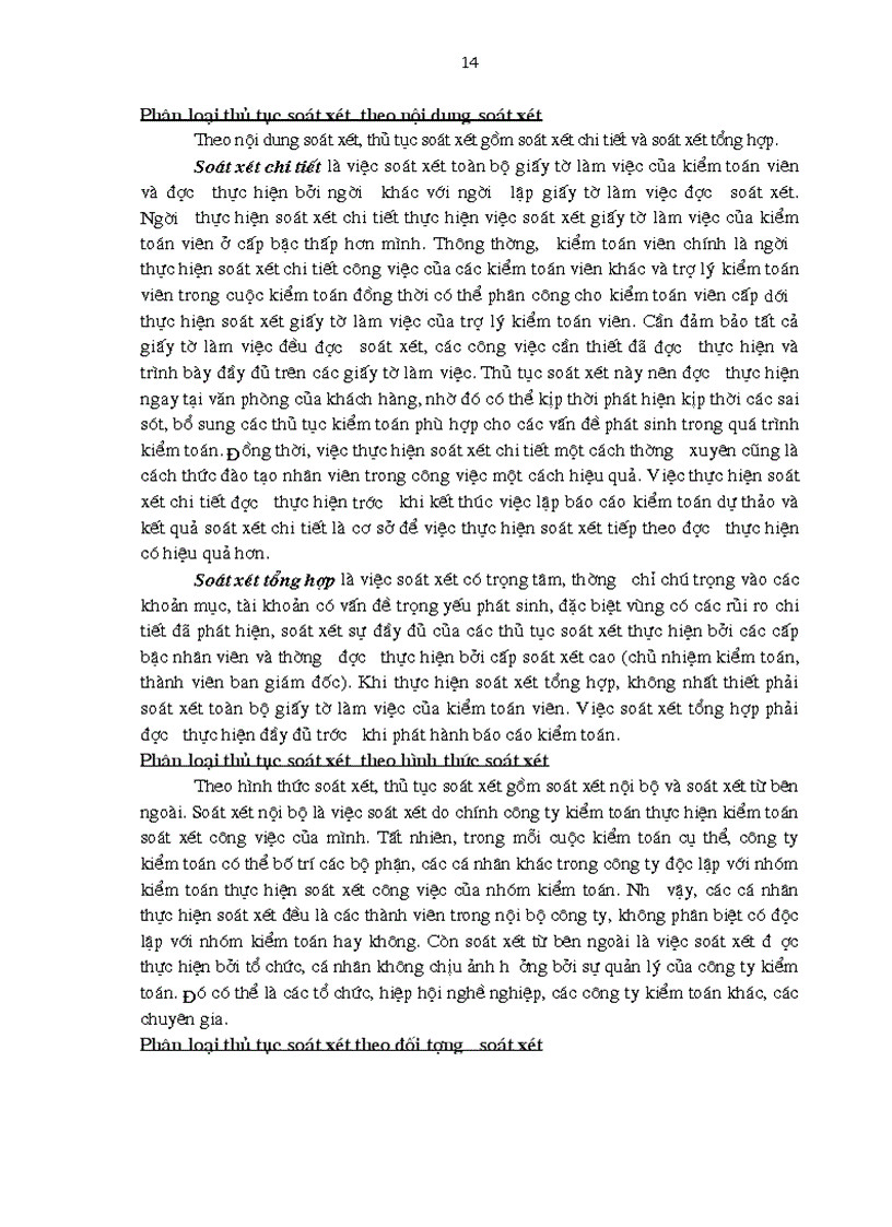 image for page Hoàn thiện thủ tục soát xét trong quy trình kiểm toán báo cáo tài chính tại Công ty Kiểm toán và Tư vấn tài chính Quốc tế IFC