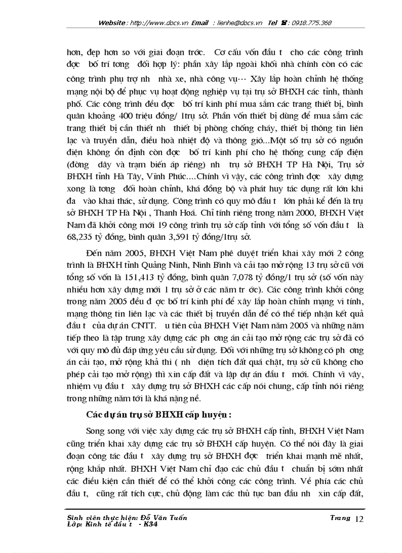 image for page Công tác quản lý đầu tư xây dựng trụ sở làm việc của Bảo hiểm xã hội Việt Nam