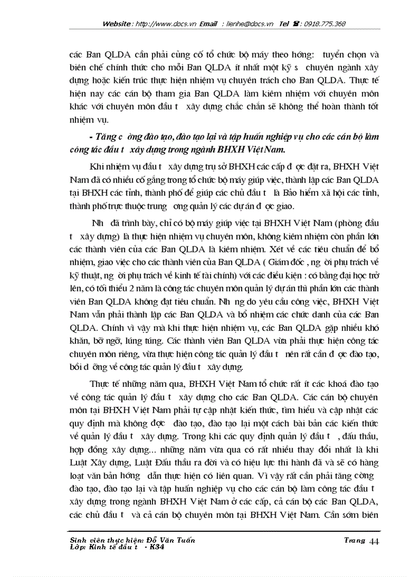 image for page Công tác quản lý đầu tư xây dựng trụ sở làm việc của Bảo hiểm xã hội Việt Nam