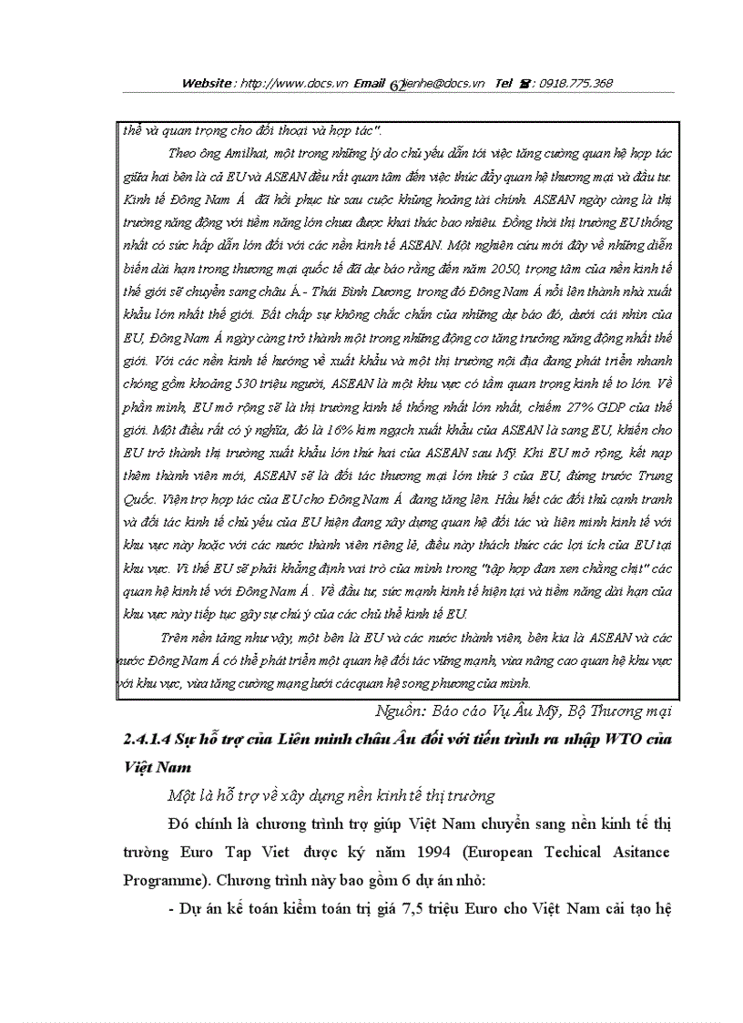 image for page Một số vấn đề lý luận về liên kết hội nhập kinh tế quốc tế và tổng quan thị trường eu