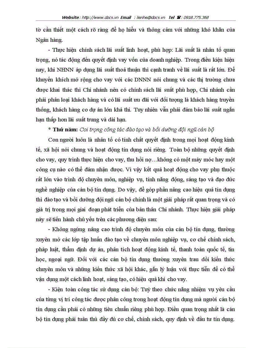 image for page Các giải pháp nâng cao hiệu quả cho vay tại Ngân hàng Công thương Bắc Nghệ An