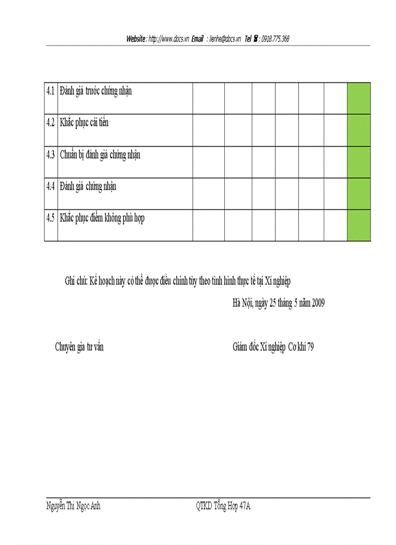 image for page Xây dựng và thực hiện hệ thống quản lý chất lượng ISO 9000 2000 tại Xí Nghiệp cơ khí 79