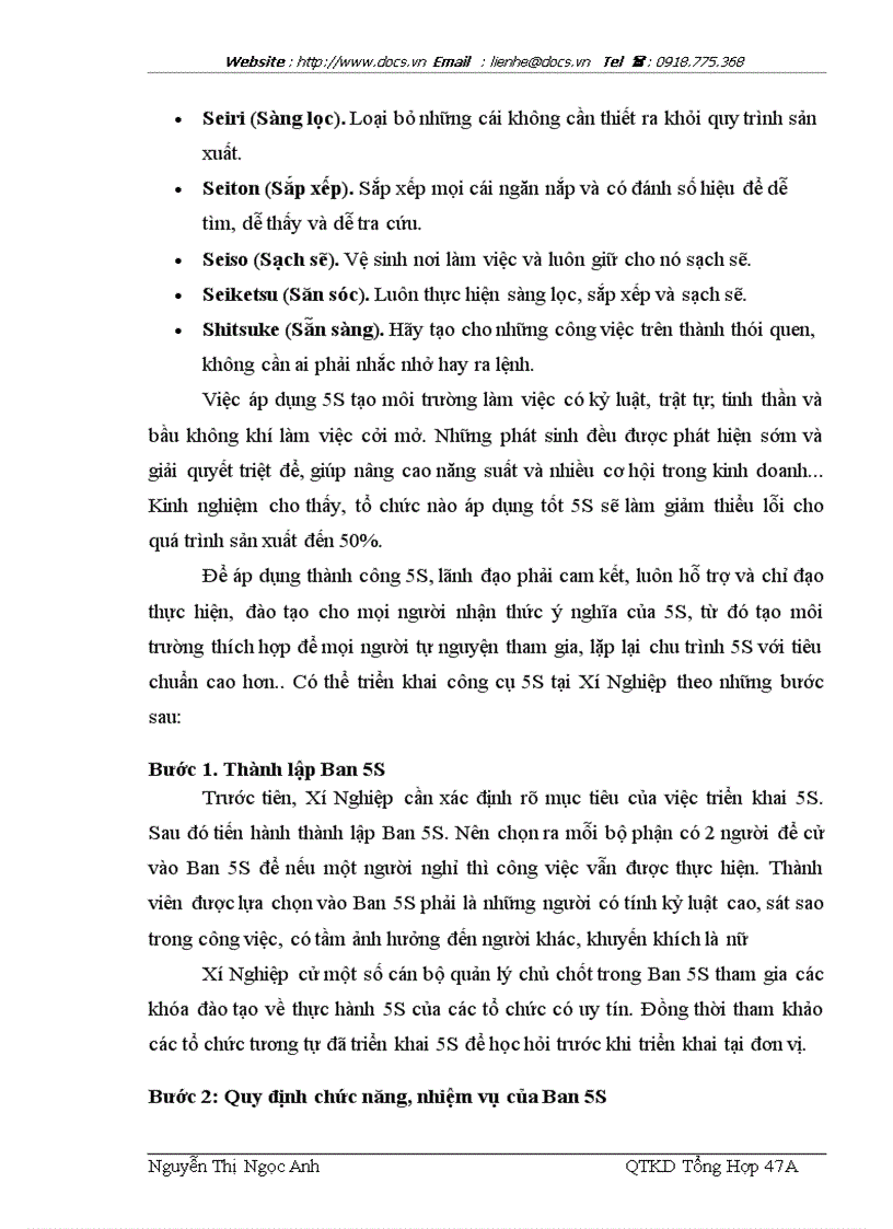 image for page Xây dựng và thực hiện hệ thống quản lý chất lượng ISO 9000 2000 tại Xí Nghiệp cơ khí 79