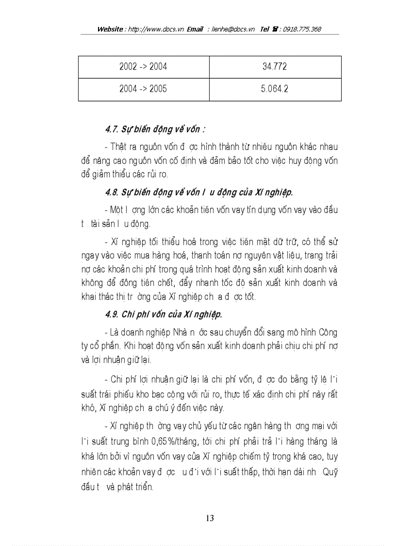 image for page Nâng cao hiệu quả sử dụng vốn sản xuất kinh doanh của Xí nghiệp Công trình 528