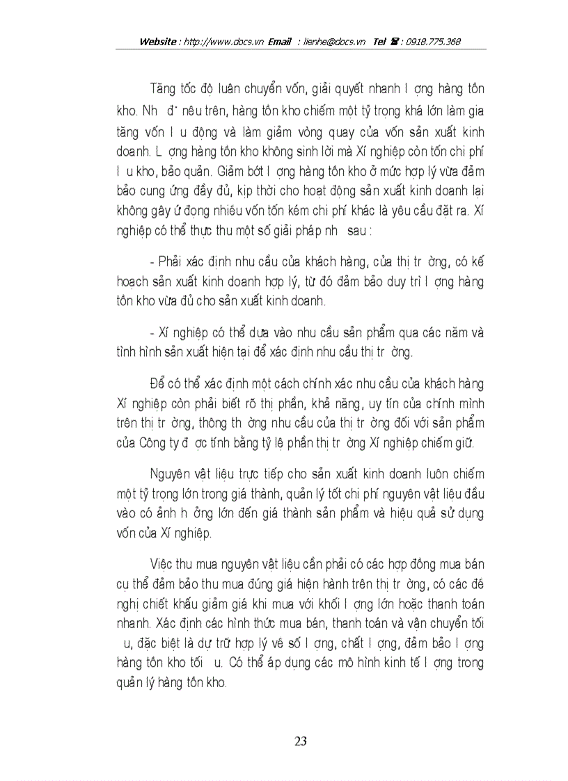 image for page Nâng cao hiệu quả sử dụng vốn sản xuất kinh doanh của Xí nghiệp Công trình 528