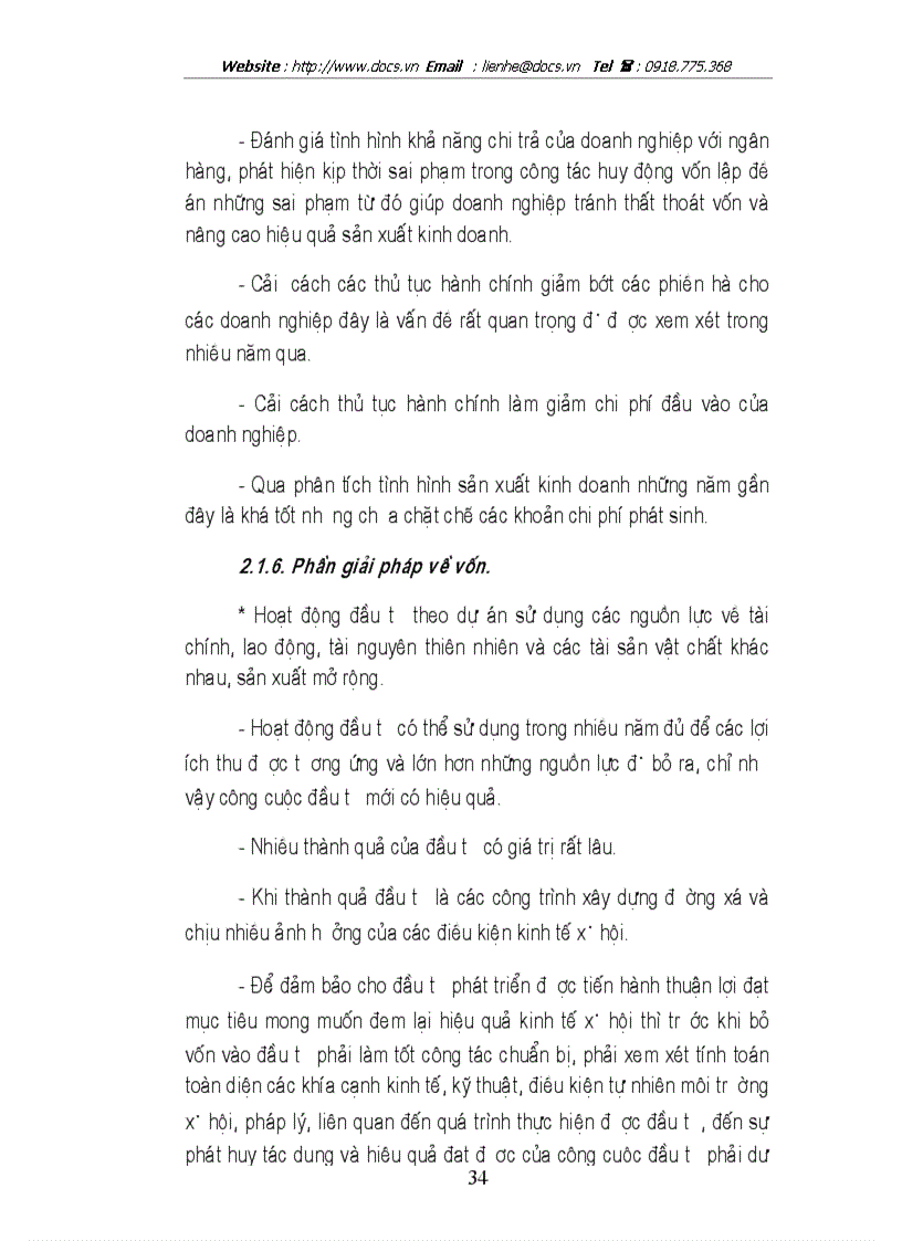 image for page Nâng cao hiệu quả sử dụng vốn sản xuất kinh doanh của Xí nghiệp Công trình 528