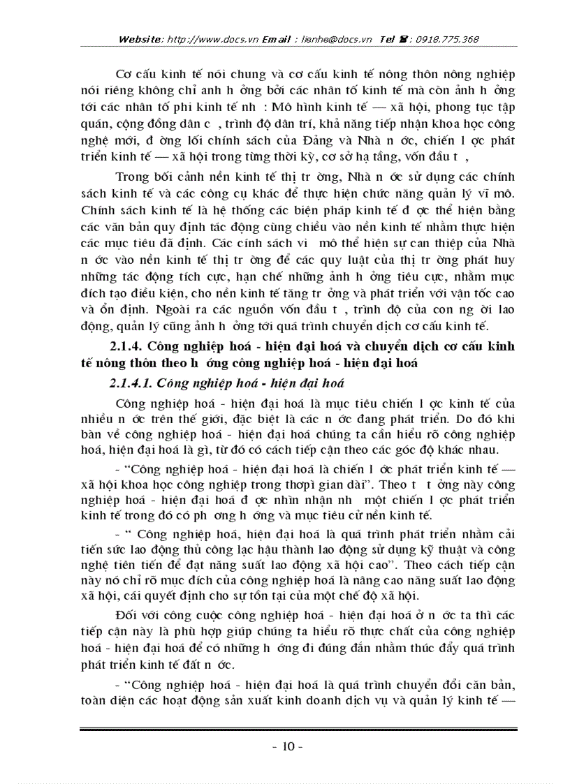 image for page Nghiên cứu vấn đề chuyển dịch cơ cấu kinh tế nông thôn ở huyện Thanh Trì Hà Nội thông qua việc chuyển dịch cơ cấu kinh tế bao gồm các ngành kinh tế