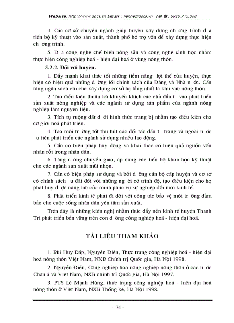 image for page Nghiên cứu vấn đề chuyển dịch cơ cấu kinh tế nông thôn ở huyện Thanh Trì Hà Nội thông qua việc chuyển dịch cơ cấu kinh tế bao gồm các ngành kinh tế