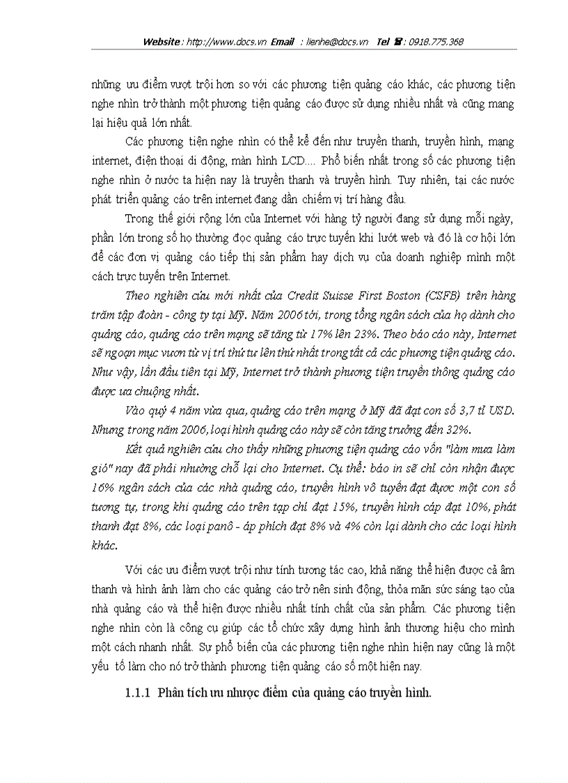 image for page Phương tiện quảng cáo và hiệu quả của việc lựa chọn đúng các phương tiện quảng cáo