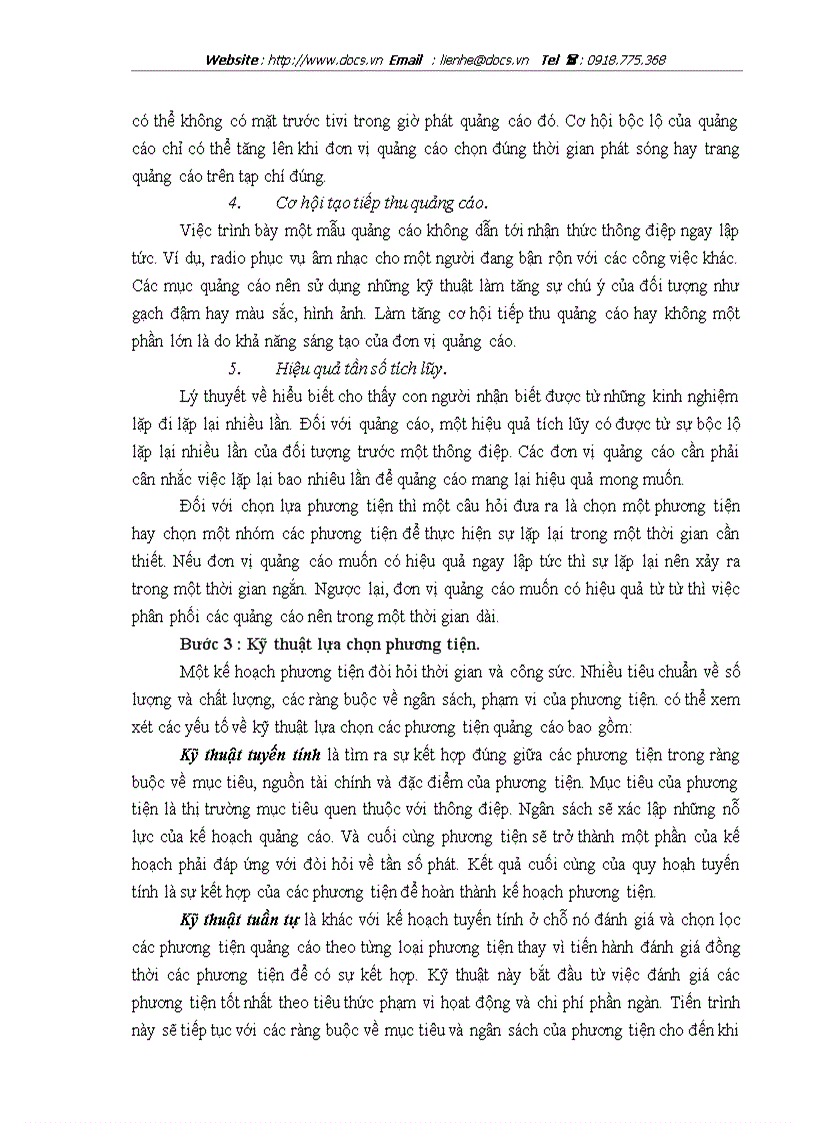 image for page Phương tiện quảng cáo và hiệu quả của việc lựa chọn đúng các phương tiện quảng cáo