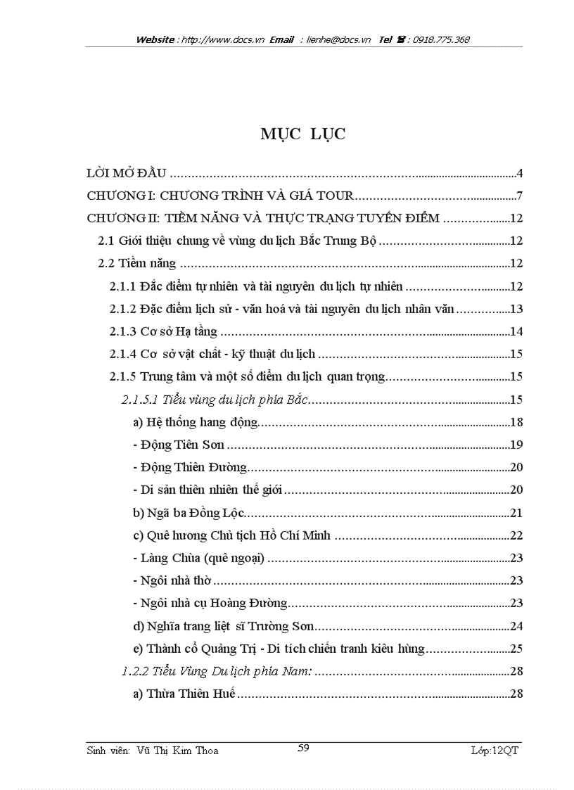 image for page Khảo sát tuyến điểm du lịch