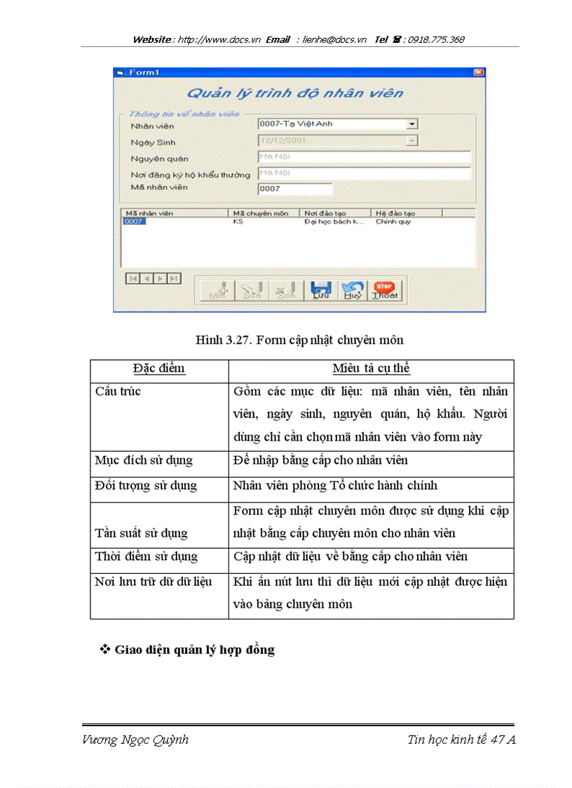 image for page Xây dựng hệ thống thông tin quản lý nhân sự tại Công ty CP xây dựng Vinaconex