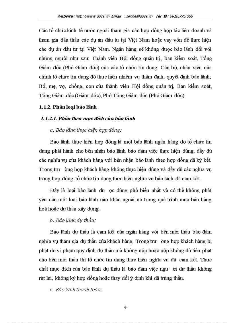 image for page Giải pháp nâng cao chất lượng bảo lãnh tại chi nhánh ngânhàng NHĐT PT BIDV HN