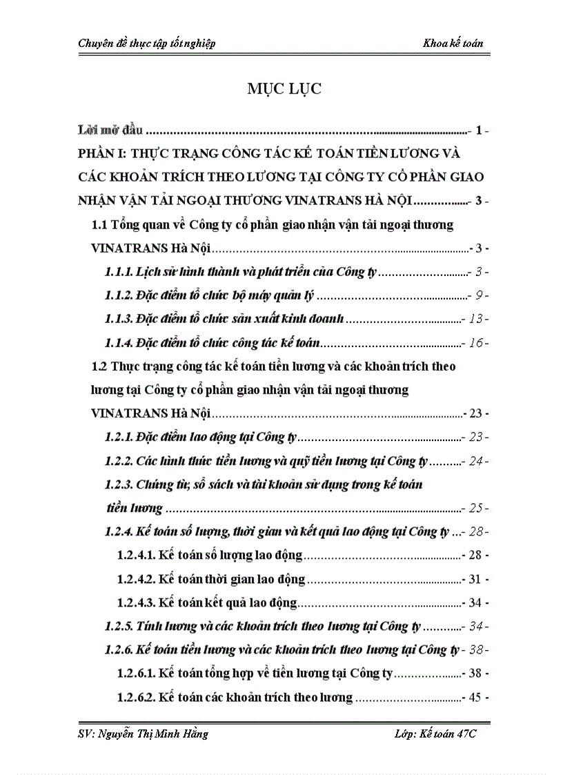 image for page Một số ý kiến đóng góp nhằm hoàn thiện công tác kế toán tiền lương và các khoản trích theo lương tại Công ty Cổ phần giao nhận vận tải ngoại thương VI